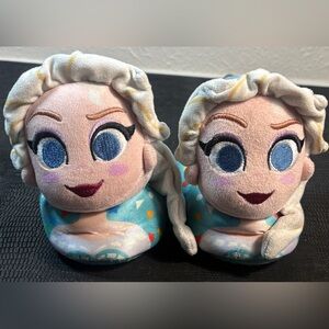 Disney frozen Elsa character slippers size 5/6